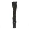 Pleaser - FLAMINGO2051FS Platform Boots - Pole dance shoes - Black Product image